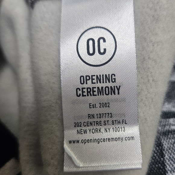 BNWT Opening Ceremony French terry hoodie, sz M - Picture 4 of 6
